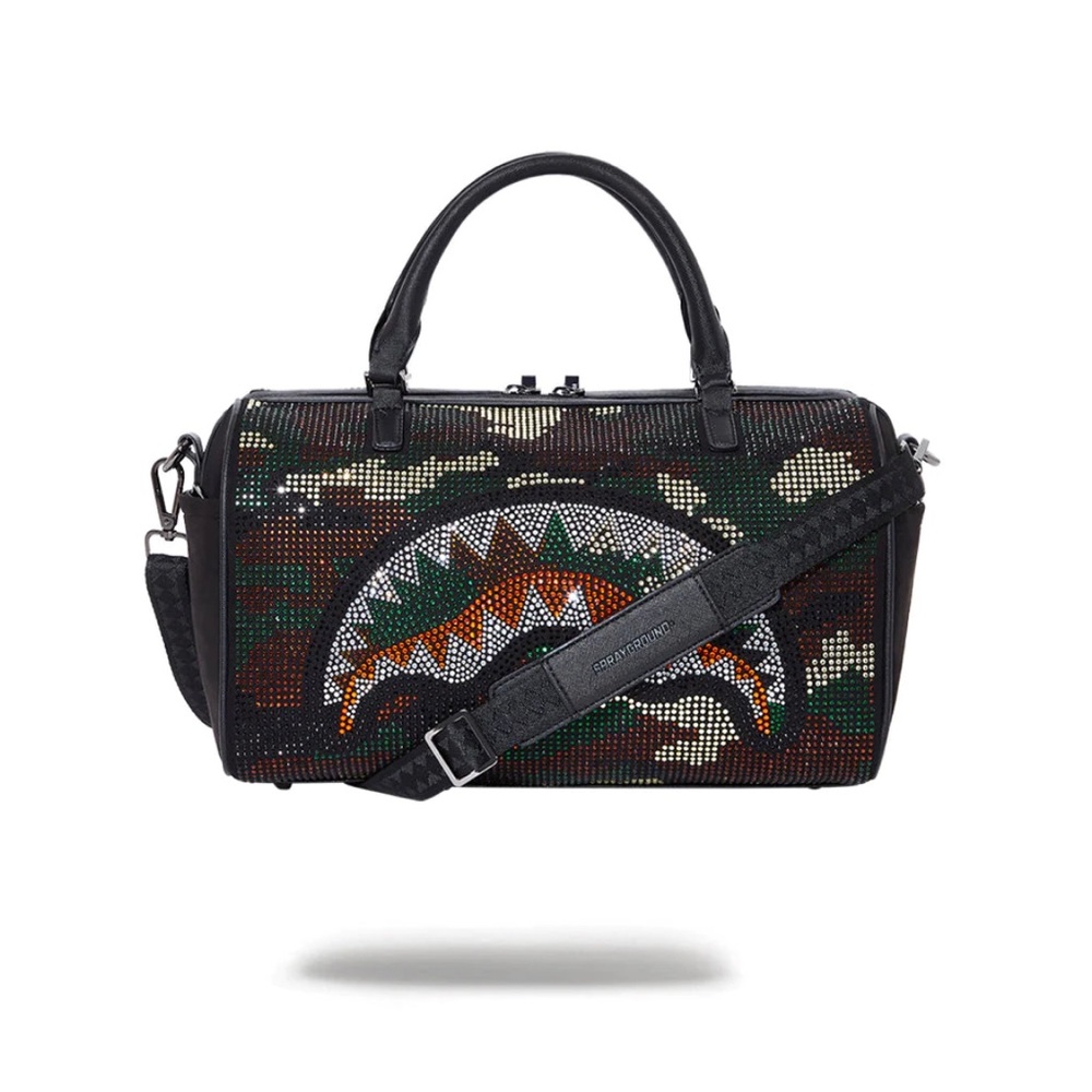 SOLD ! Sprayground Trinity Camo Duffle bag. Limited edition !